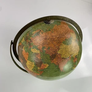 VTG Replogle 16 Inch Reference Globe Metal Axis USSR World Map no stand - Picture 1 of 17