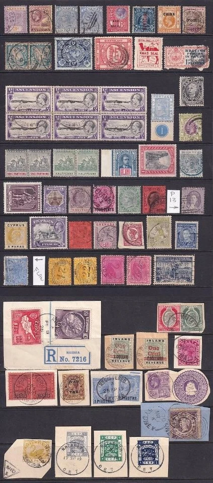 Br Commonwealth Mixed Stamps. QV - GVI. MM, Used. Cat app £840 - Image 1 of 4