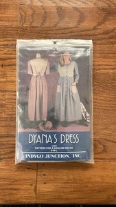 VTG 1995 Indygo Junction Dyana's Dress Pattern IJ353 Episcopal FLDS Modest Mormo - Picture 1 of 3