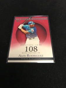 2007 Topps Moments & Milestones Alex Rodriguez #28-11 2003 AL MVP #1/1 - Picture 1 of 2