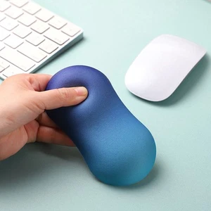 Desktop-Maus-Handgelenkauflage Silikon-Mäuse-Tastatur-Hand weiches Kissen - Photo 1/19