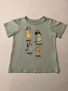 Camiseta azul para niños manga corta talla 5T - Imagen 1 de 2