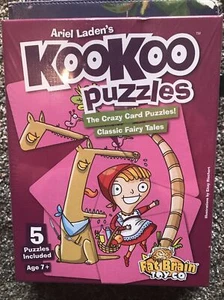 Ariel Laden's KooKoo Puzzles Crazy Card Puzzle Classic Fairy Tales Christmas - Picture 1 of 3