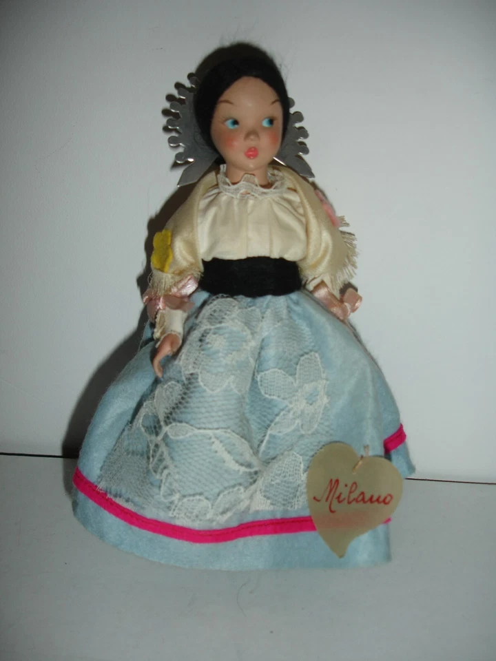 Poupée LENCI folklorique ancienne Monde ITALIE Milan - Photo 1/1