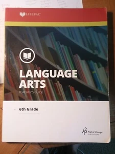 LIFEPAC Language Arts Teacher's Guide - Grade 6 - Picture 1 of 4