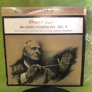 Brahms / Bruno Walter, Columbia Symphony Orchestra – Symphony - VINYL RECORD LP - Picture 1 of 3