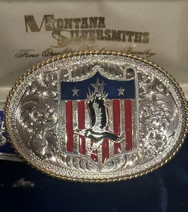 Fibbia da cintura argentiere Montana - Foto 1 di 3