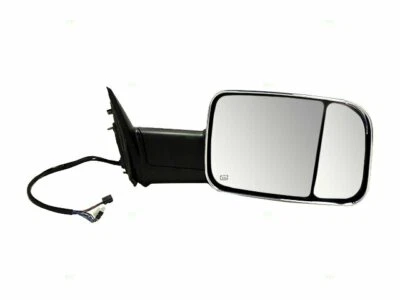 For 2009-2010 Dodge Ram 3500 Towing Mirror Right Brock 97597BW Mirror - Image 1 of 2