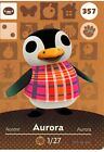 Nintendo Animal Crossing amiibo Card - #357 Aurora Noraml Penguin 2-pack