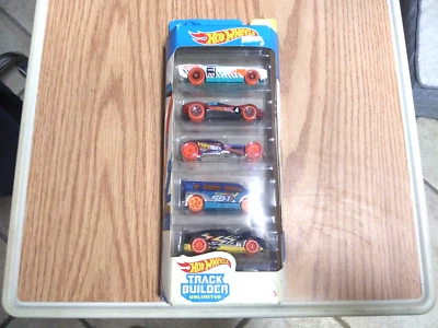 Hot Wheels Track Builder System 5-Pack Toy Car Gift Set New - Image 1 of 2