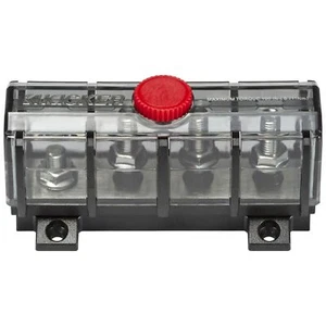 Kicker Marine-Grade ABYC Compliant 3-Way Fused Distribution Block 47KMFDB3 - Picture 1 of 6