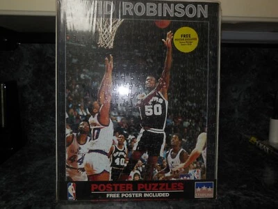 david robinson 16x20 vintage starline poster and puzzle/rare - Image 1 of 4