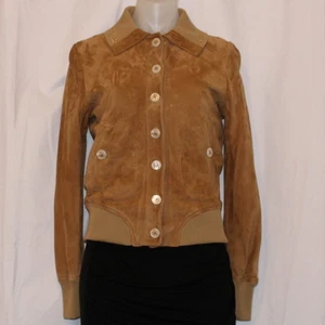 BNWT Genuine Armani Womens Suede Jacket EU 40. Was $1385 NOW $385!! $1000 OFF!!! - Picture 1 of 4