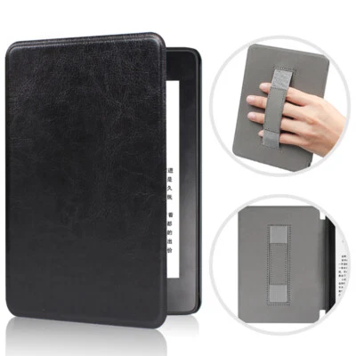 PU Leather Smart Case With Hand Strap For Amazon Kindle Paperwhite 6 12th 2024 - Image 1 of 4
