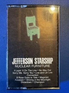 Nuclear Furniture - Jefferson Airplane (Cassette, 1984, Grunt Records)  - Picture 1 of 3