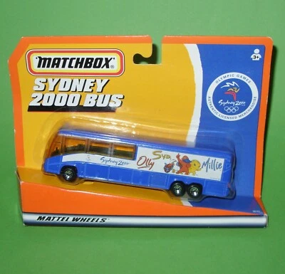Matchbox / Autobús Olímpico Sydney 2000 / Cardado en caja Foto 1 de 4