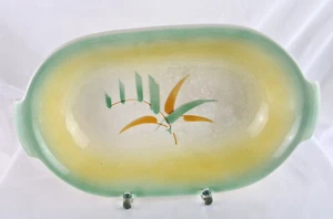 Art Deco Keramik Schale - Spritzdekor - Villeroy & Boch Dresden Saxony - 30s-40s - Picture 1 of 4