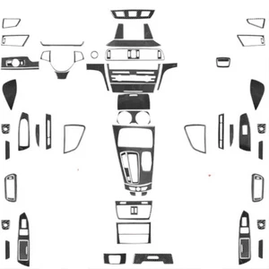 71Pcs Real Carbon Fiber Kits Whole Interior Trim For BMW 7 Series F01 2009-2014 - Picture 1 of 19