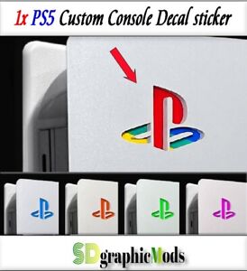 PS5 console logo vinyl decal sticker, high quality  