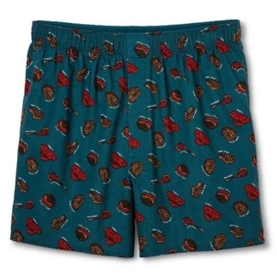 Mossimo S 28 30 Para Hombres Calzoncillos Slim Fit Carnes Cordero Chuleta Cerdo Filete Hueso en T NUEVO Foto 1 de 2