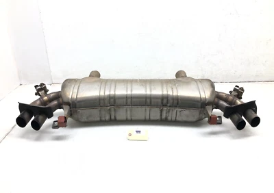 BMW 750i G12 XDRIVE 2016-2019 4,4 L M-Sport silenciador de escape trasero fabricante de equipos originales #corte Foto 1 de 4