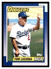 1990 Topps #669 TOM LASORDA Los Angeles Dodgers ~D8D