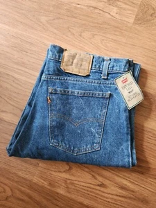 NEW Levi's 550 Relaxed Tapered Leg Jeans Men's 36 x 30 Orange Tab Vtg 80s 42550 - Picture 1 of 12