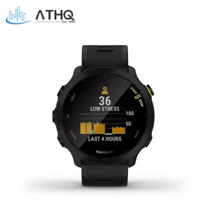 Garmin Forerunner 55 GPS Running Smartwatch Black 010-02562-00 - Picture 1 of 7