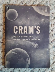 CRAM'S OUTER SPACE AND WORLD GLOBE HANDBOOK (c) 1959- 5x7 - 64 pages - Picture 1 of 8