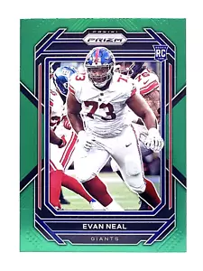 2022 Panini Prizm Green #367 Evan Neal RC New York Giants - Bild 1 von 2