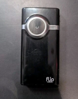 Flip Video Mino F360B Video Camera Camcorder PSV-460 Tested Works - Image 1 of 4