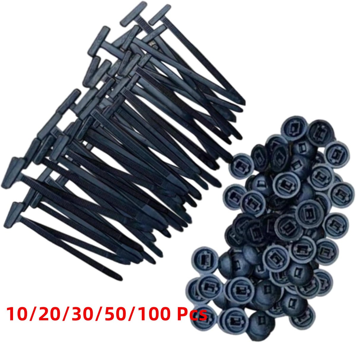 XINGO Fascette Plastica Nero, 1500 Pezzi Fascette Elettricista, 100/150 - Foto 10