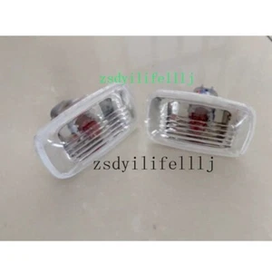 2x For Toyota FJ Cruiser 2007-2014 L R Fender Turn Signal Light Bulb White Cover - Bild 1 von 2