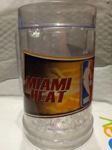 Vintage Miami Heat NBA Crystal Freezer Ice Mug 16OZ - Picture 1 of 7
