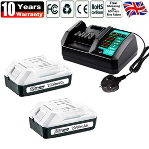 Cargador 2Ah para batería Makita BL1813G BL1815G 18V G-Serie BL1820G 198186 DC18WA - Imagen 1 de 26