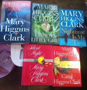 Lot of Five (5) Mary Higgins Clark Hardcover  S39 - Picture 1 of 1
