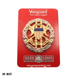 US MILITARY JCS Blouse PIN "JOINT CHIEFS OF STAFF" Large Full Size Vanguard USA - Picture 1 of 3