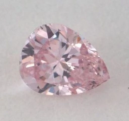 Simulante de moissanita circonita circonita cúbica calidad superior rosa de 0,75 quilates 7 x 5 mm dos piedras Foto 1 de 1