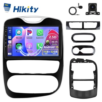 Für Renault Clio 4 CarPlay Android15 Autoradio 32GB 10" GPS Navi WIFI RDS Kamera - Bild 1 von 4