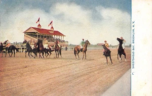 Pferderennen Rennen Sheepshead Bay Brooklyn NY New York um 1910 Postkarte - Bild 1 von 4