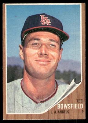 1962 Topps Ted Bowsfield Boston Red Sox #369 - Image 1 of 2