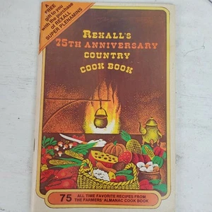 Vintage 1978 Rexall's 75th Anniversary Country Cookbook - Foto 1 di 7