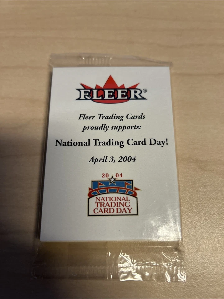 2004 National Trading Card Day SEALED Manning Carmello Anthony RC - Image 1 of 4
