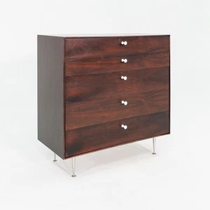 1950s George Nelson for Herman Miller Thin Edge Rosewood Five-Drawer Dresser - Picture 1 of 12