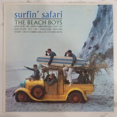 The Beach Boys - Surfin' Safari Vinyl LP - Capitol SY-4572 - Image 1 of 4