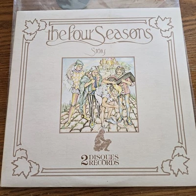 The Four Seasons Story 2 Vinyl Lp  Canada Greatest Hits Frankie Valli  - Image 1 of 4