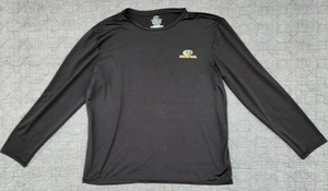 Mossy Oak Men's Long-Sleeve Performance Stretch Shirt in Black; XL (46/48) - Picture 1 of 4