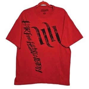 Camiseta Y2K Hart And Huntington Ink Rock Moto Roja - XL - Imagen 1 de 4