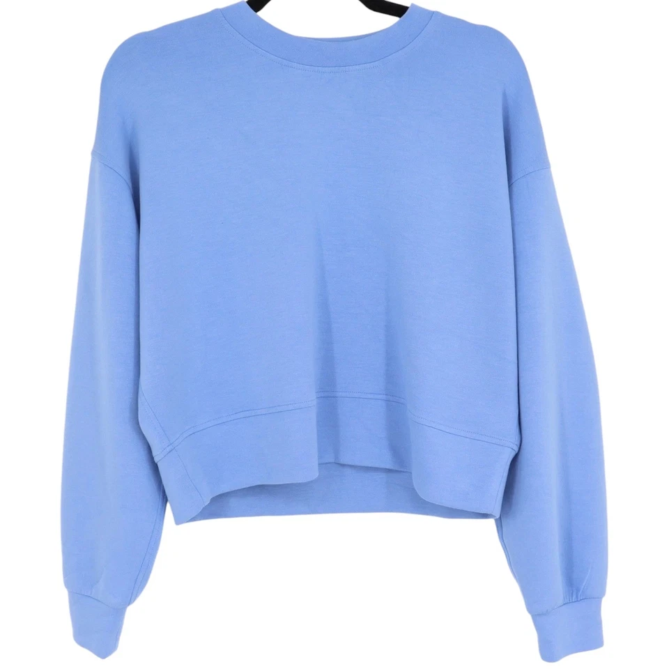 Lululemon Perfectamente Grande Recortado Crew Softstreme Azul Mujer Talla 4 Foto 1 de 4