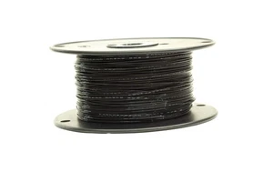 M22759/16-16 Mil-Spec Tefzel Hi-Temp stranded wire 16AWG Gauge (100FT, BLACK) - Picture 1 of 1